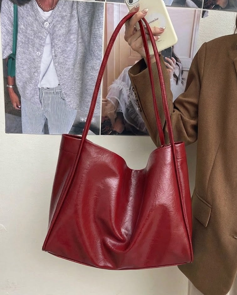 LEATHER TOTE BAG