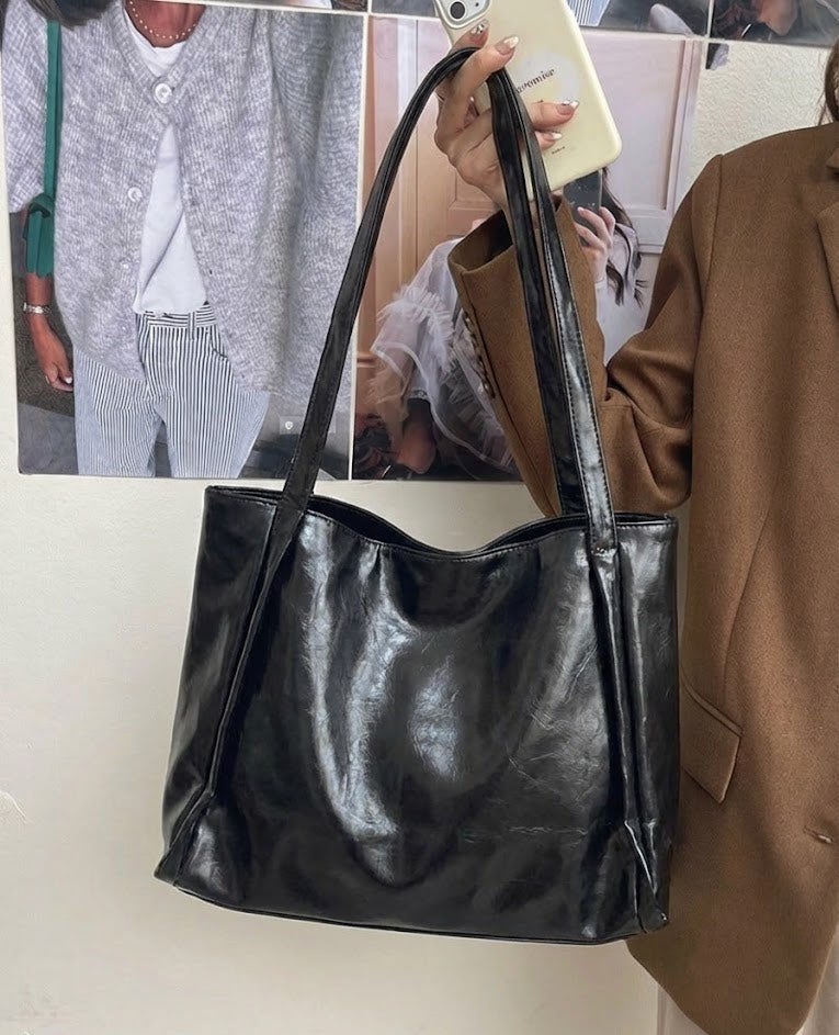 LEATHER TOTE BAG