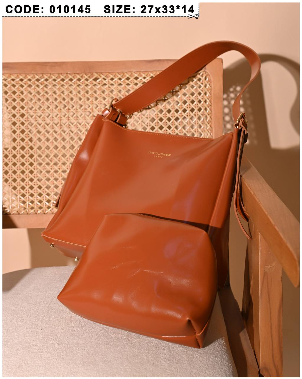 David Jones Paris Bucket Bag