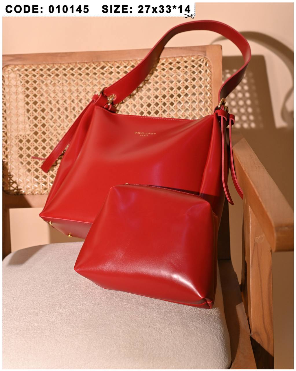 David Jones Paris Bucket Bag