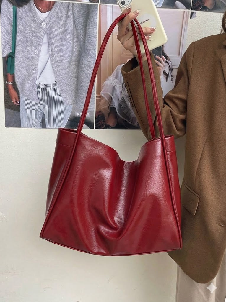 LEATHER TOTE BAG
